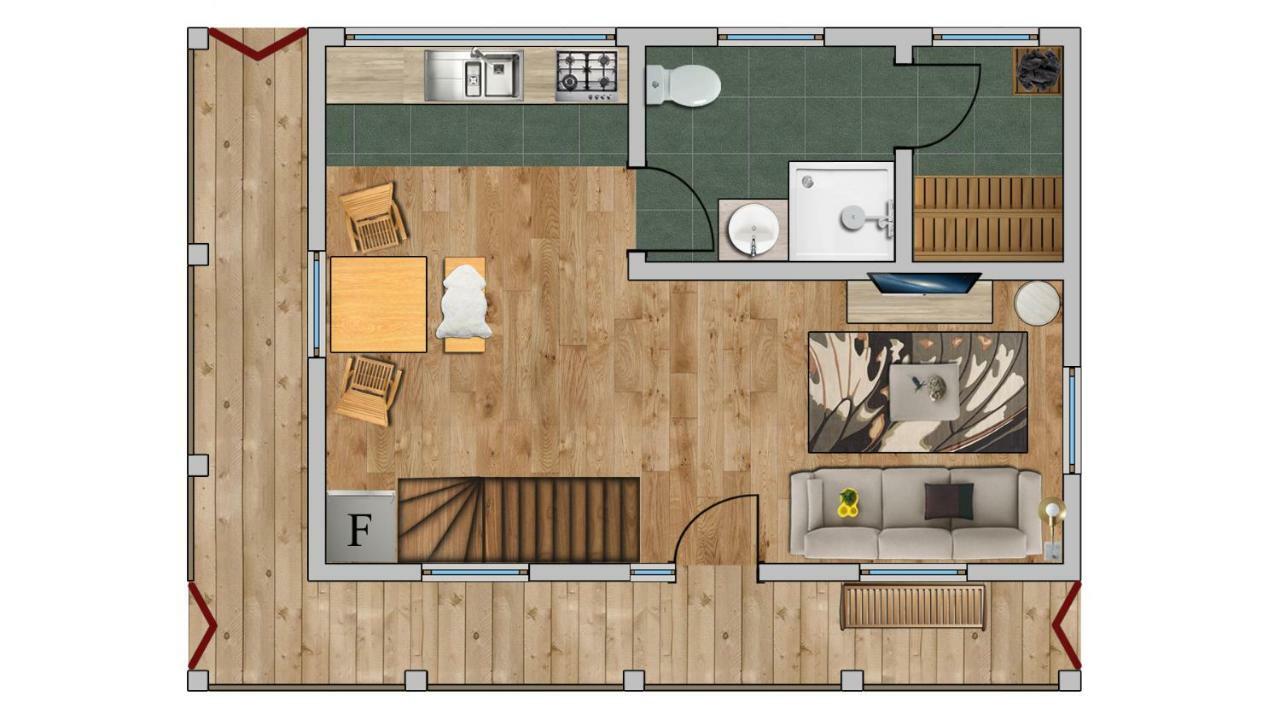 Magnolia Resort Chalets Вишово-Вижнє Екстер'єр фото